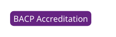 BACP Accreditation